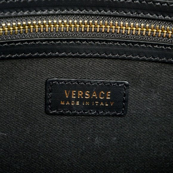 Versace Women's Leather Tote  Handbag Bag - Picture 6 of 7